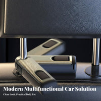 2-in-1 Seatback Hook Ph Single Holder Design 2 in 1 Seatback Hook Ph Single Holder 5kg Load Capacity Foldable Back Hanger for Parents, Drivers
