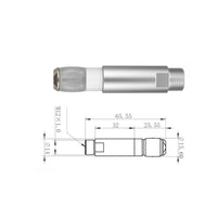 Precision Threading Air Bladder Clamp Double Seal Expanding Collet Aluminum Alloy Body Industrial Equipment Anti-Corrosion for Automation Technicians, Robotics Builders