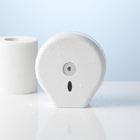 Large Roll Toilet Paper Dispenser Screwless Installation Commercial Toilet Paper Dispenser Large Capacity Restroom Fixture for Hotel