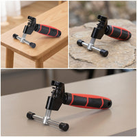 Chain Breaker with Crossbar Handle Metal Chain Breaker Tool Easy to Operate for Cyclists, Home Workshop