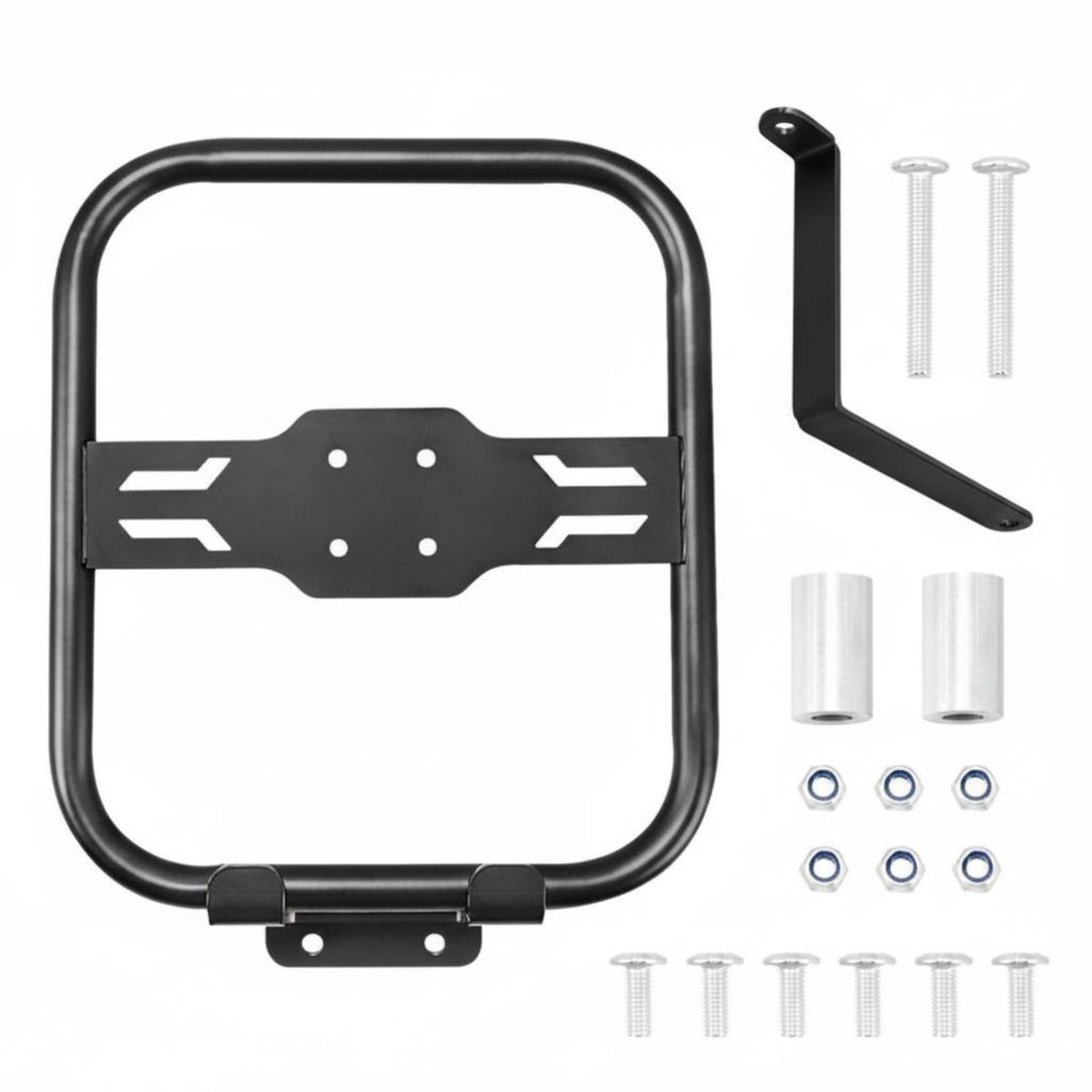 Thickened Steel CT125 Fuel Holder Custom Fit Side Fuel Container Holder Heavy Duty Motorcycle Gas Can Mount Long-Lasting Metal for off-Road Road