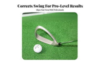 Open Loop Head Golf Swing Practice Aid Smooth Rounded Golf Swing Practice Aid Improves Tempo Sports Training Gear Muscle Memory