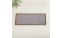 Jewelry Display Tray with Fabric Slimline Wooden Jewelry Tray Rectangular