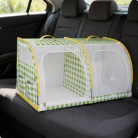 Back Seat Pet House Anti-Slip Car Dog Kennel Portable Foldable Pet Carrier for Cat Owners