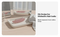 Banana Hair Fastener Korean Design Banana Fastener Upright Grip Comb DIY Base Grip Comb All-Match Design for Common Wear