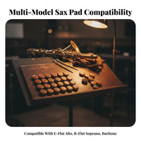 Saxophone Tonal Gasket Tonal Gasket Airtight Closure Woodwind Repair Part Resilient Instrument Accessory for Musicians, Hobbyists, for Mobile Use