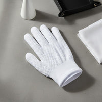 Bead Polishing Gloves Reusable Breathable Nylon Gloves Textured Glove Pair
