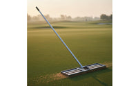 Golf Grass Leveling Tool Resistant Sand and Soil Leveler Easy Assembly Heavy Duty Lawn Lute for Gardeners