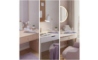 Hair Straightener Corded Hair Straightener with Wide Plate Clamp-Style Flat Iron for Home, Travel, Dorm Room