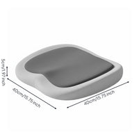 Memory Foam Seat Cushion Cushiony and Cozy Seat Cushion Thick Padded Memory Foam Chair Pad for Students, Study Room, Car