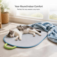 Pet Cooling Mat for Dogs and Cats, Summer Ice Pad for Small to Medium Pets, All-Season Pet Bed
