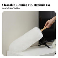 Extendable narrow-space particlesing tool Electrostatic Household Cleaning Tool reusable after cleaning Reusable