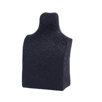 Necklace Display Stand Black Necklace Bust Holder Sculptural Jewelry Bust for Product Photography