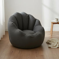 Comfortable Lazy Sofa Trendy Design Single Seat Lazy Sofa Cozy Bean Bag Chair Relaxing for Students, Teens, Gamers, Bedroom, Dorm Room, Reading Nook