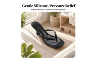 6 Pieces Toe Protector Pad Reusable Soft Gel Toe Pad Sandal Strap Cushion Teardrop Shape Guard Gear Butterfly Pattern