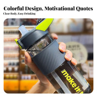 Athletic Beverage Bottle with Straw Drop-Resistant Water Bottle Heat Insulated Reusable Tumbler with Hinged Lid for Athletes, Gym, Travel, School