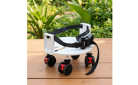 Swivel Golf Bag Wheel Attachment Adjustable Golf Bag Platform with Wheels Stable for Golfers