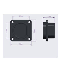 Integrated Design Embedded Charging Port Wear-Resistant Universal Charging Seat for Garage