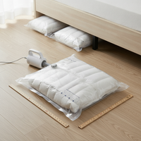Vacuum Compression Storage Bags for Clothes, Quilts, and Down Jackets with Airtight Seal