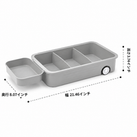 Under Sink Storage Organizer, 2-Tier Sliding Drawer, For Detergent & Cleaning Supplies, Kitchen, With Casters