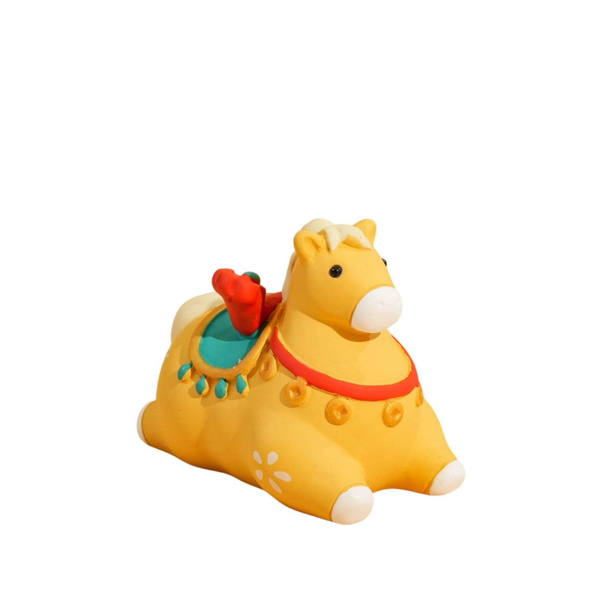Horse Figurine Cute Horse Ornament Animal Figurine Giftable Decor Piece High Quality for Collectors, Desk, Bookshelf