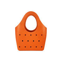 Customizable EVA Tote Bag Washable Tote Bag with Holes Structured Sturdy for Beach