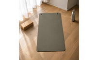 Textured High-Density PVC Mat Reinforced Eyelets Cushioned Exercise Mat Roll-up Training Pad Shock Absorbing