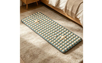 Wood Foot Low Profile Wood Foot Acupressure Mat Teal Surface