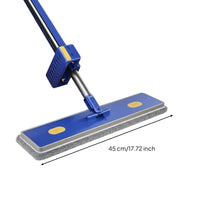 Hands Flat Mop Lightweight Self-Wringing Floor Mop Upright Storage for Hardwood Floors, Washroom