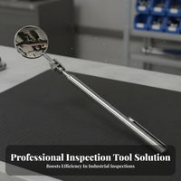 Telescopic Inspection Mirror Professional-Grade Grade Extendable Rotate Mirror Mechanic's Tool Non-Slip Grip for Car Repair