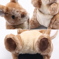 Soft Kangaroo Golf Headcover Cartoon Driver Headcover Unique Fleecy Golf Cover Adorable for Golfers