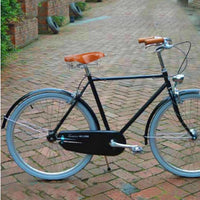 Coil Springs Leather Cycle Saddle Metal Rivets Sprung Cycle Saddle Classic Shock Absorption