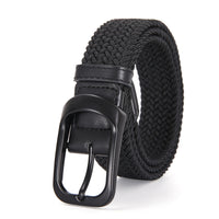 Woven Belt Elastic Braided Belt Casual No-Hole for Men, Daily Wear, Travel