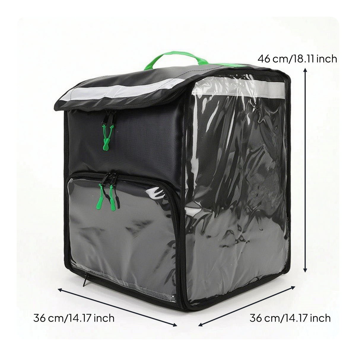 Food Delivery Bag Long-Lasting Insulated Food Delivery Backpack Comfortable