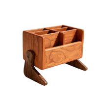 Wooden Cosmetic Storage Organizer Sturdy Wooden Vanity Organizer Makeup Storage Box for Dressing Table