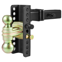 Hitches with Locking Pins Multi-Hole Adjustable Hitches Ball Mount Rugged for Drivers