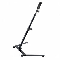 Rotatable Circular Light with Phone Holder Adjustable Arm Overhead Phone Mount Dimmable for Top-down Filming, Recording