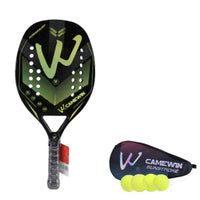 EVA Core Beach Tennis Racquet with Storage Bag Perforated Beach Tennis Racket with Bag Shock-Absorbing Non-Slip for Training