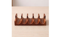 Temaki Hand Roll Holder U-Shaped Hand Roll Holder Sushi Stand with Slots Food-Safe Platter Eco-Friendly for Home Chefs