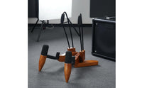 Anti-Scratch Padding Solid Wood Instrument Holder Universal Wooden Electric Guitar Stand Foldable Guitar Floor Stand for Musicians