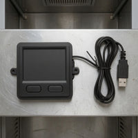 Panel-Mount Wired Touchpad Mouse Compact Trackpad with Left and Right Buttons Large Touchpad with Buttons Multi-Point for Industrial Control Cabinets