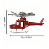 Aviation-Themed Metal Airplane Weathervane Outdoor Airplane Weather Vane Garden Aircraft Wind Vane Decorative for Homeowners, Roof, Yard