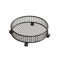 3 Pieces Easy to Move Movable Plant Tray Sturdy Support Plant Tray with Wheels Heavy Duty Wheeled Planter Tray High Load Capacity for Balcony, Living Room, Window Corner