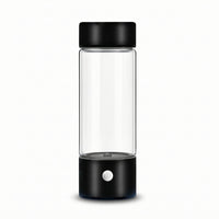 Hydrogenated Water Bottle Portable Hydrogenated Water Single-Button infuserButton for Adults, Travel, Office, Home