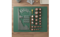 85 Pieces Alto Sax Repair Metal Components and Pad Material Alto Saxophone Parts Set Lightweight Saxophone Maintenance Tool Set for Instrumentalists