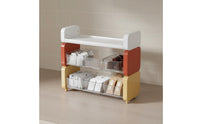 Multi-Tier Tea Packet Organizer Large Capacity Multi-Tier Coffee Bar Organizer Adjustable Tilt Kitchen Accessory for Office