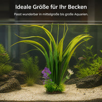 Aquarium Plastic Artificial Plant Ornament for Fish Tank Decoration