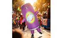 Inflatable Beverage Can Costume Hilarious Beverage Can Costume Easy to Wear Cosplay Outfit for Cosplayers, Halloween, Stage Performances