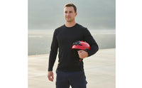 Vented Response Helmet Glossy Helmet with Chin Strap Impact Resistant Gear