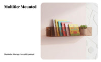 Clear levitating shelf toolNo-Drill installation Clear levitating shelf for Students